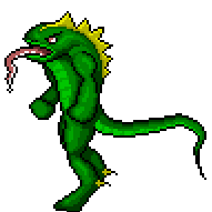 Dintorman.  A lizard like enemy.